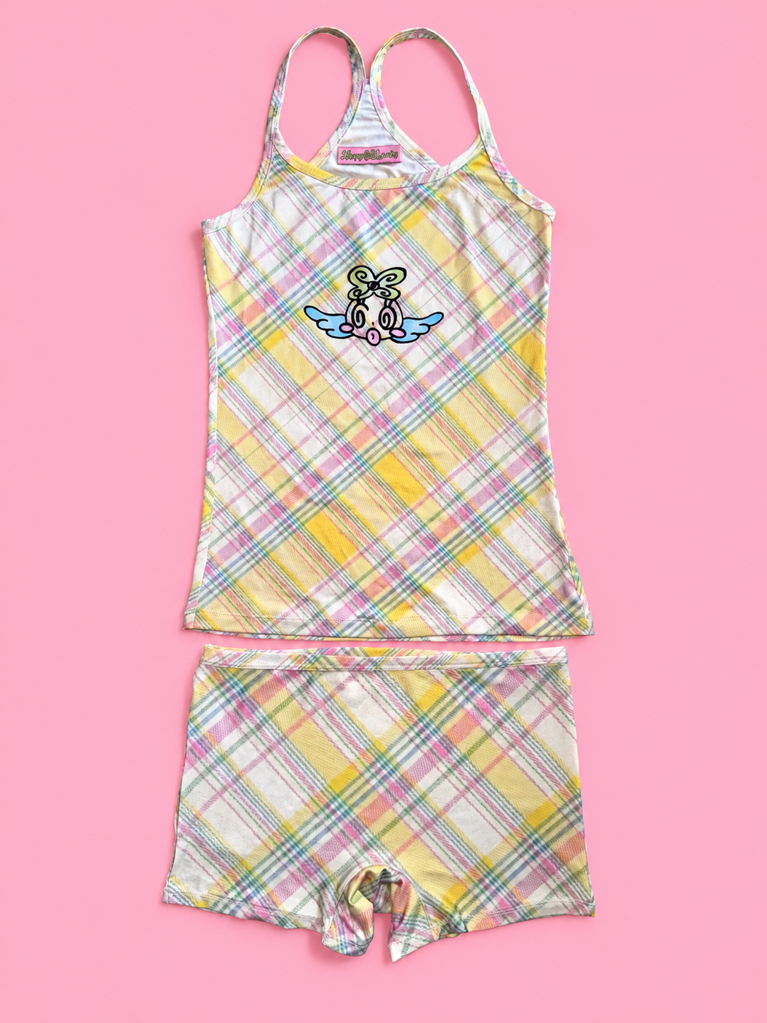 AngelBae Plaid Set