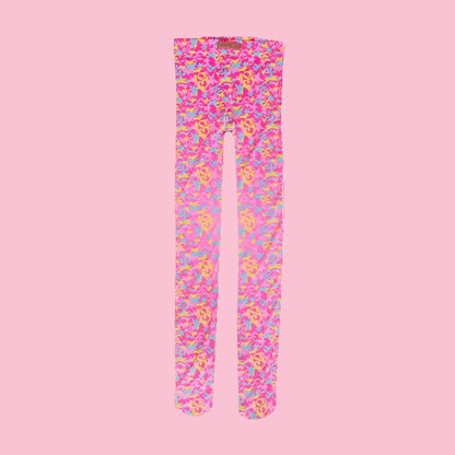 BabyPink Ohm Camo Tights