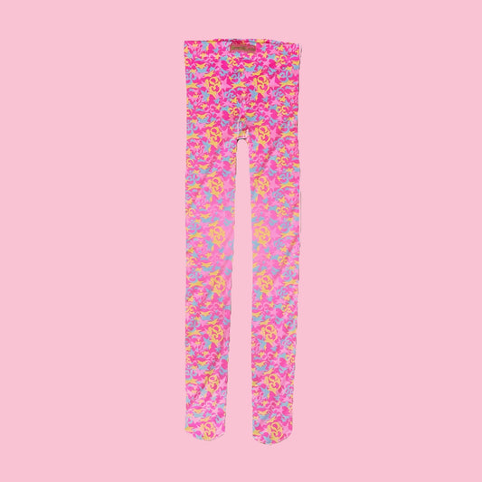 BabyPink Ohm Camo Tights