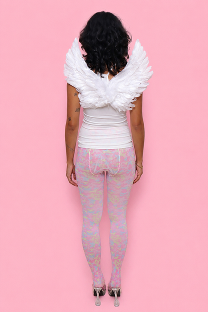 BabyPink Ohm Camo Tights