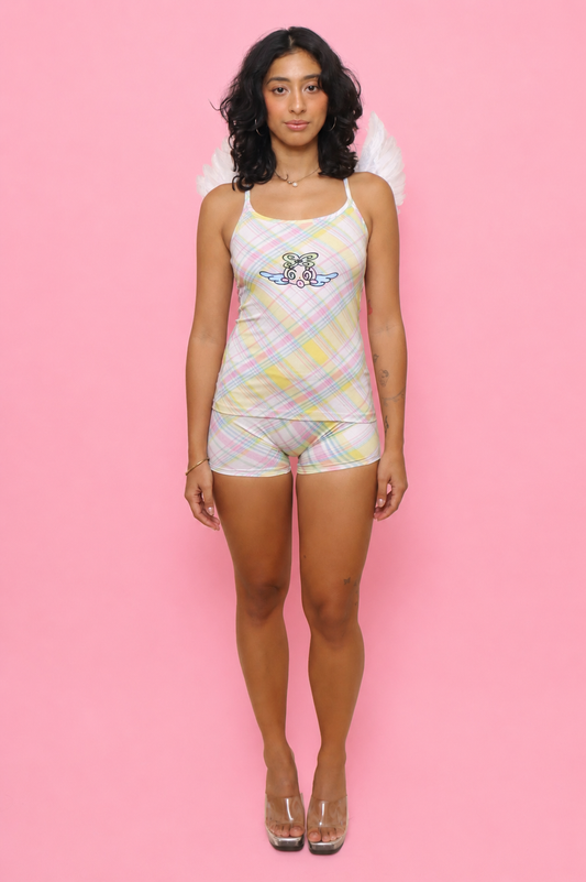 AngelBae Plaid Set