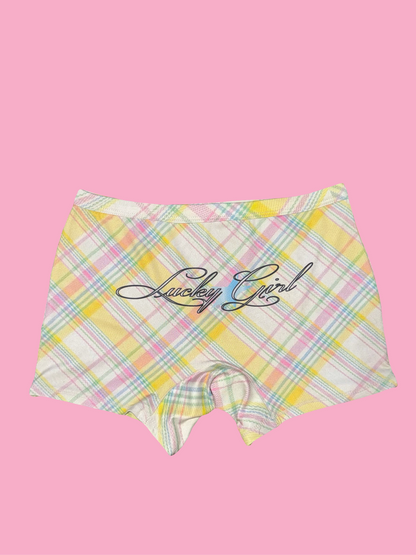 AngelBae Plaid Shorts